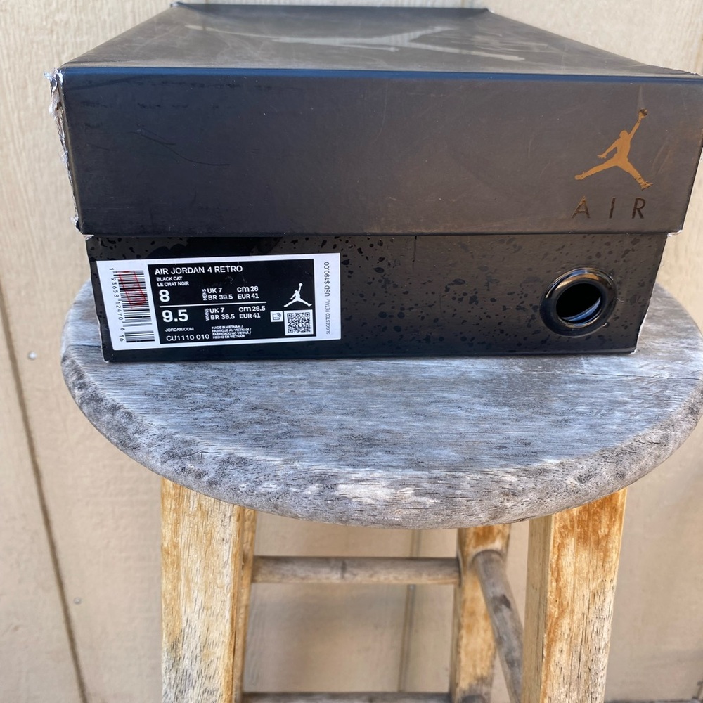 Jordan Black Men's Sneakers - Picture 3 of 3